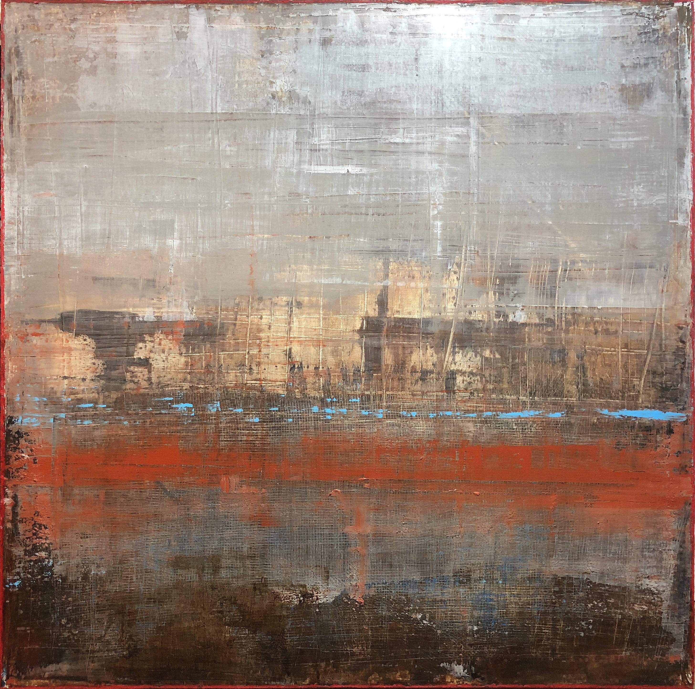 Robert Tillberg Rustic Grunge | 48"x48"
