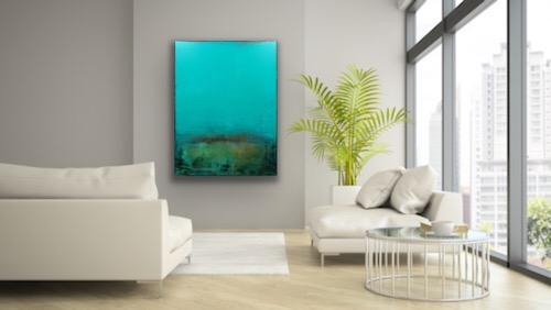 Robert Tillberg Serene In Green | 36"x48"