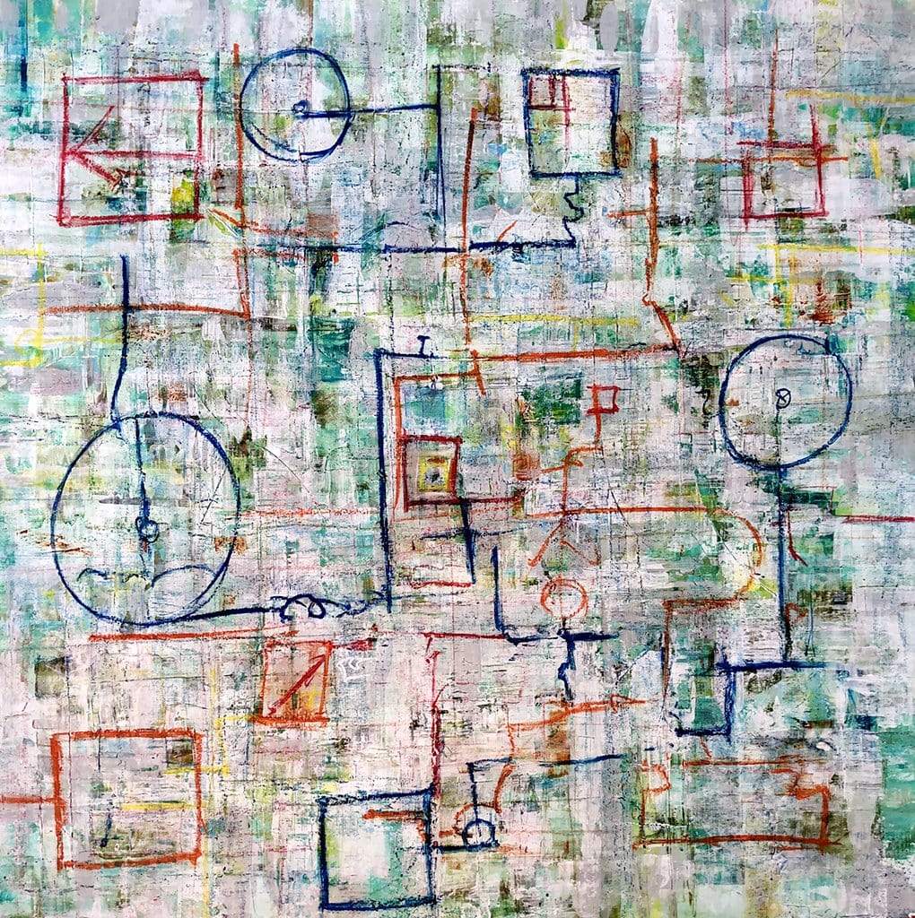 The Escape | 48"x48"