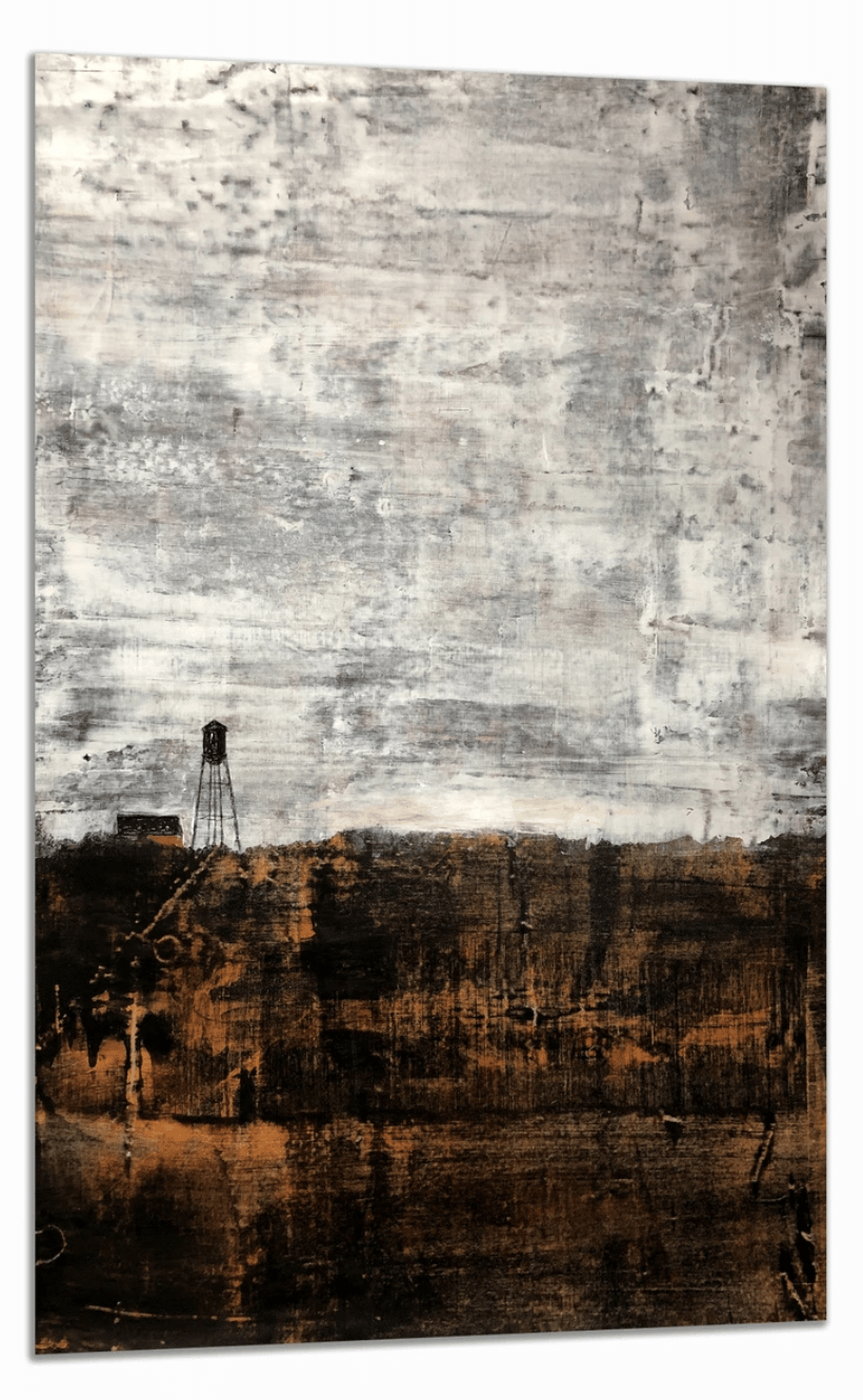 Water Tower | 48"x30"