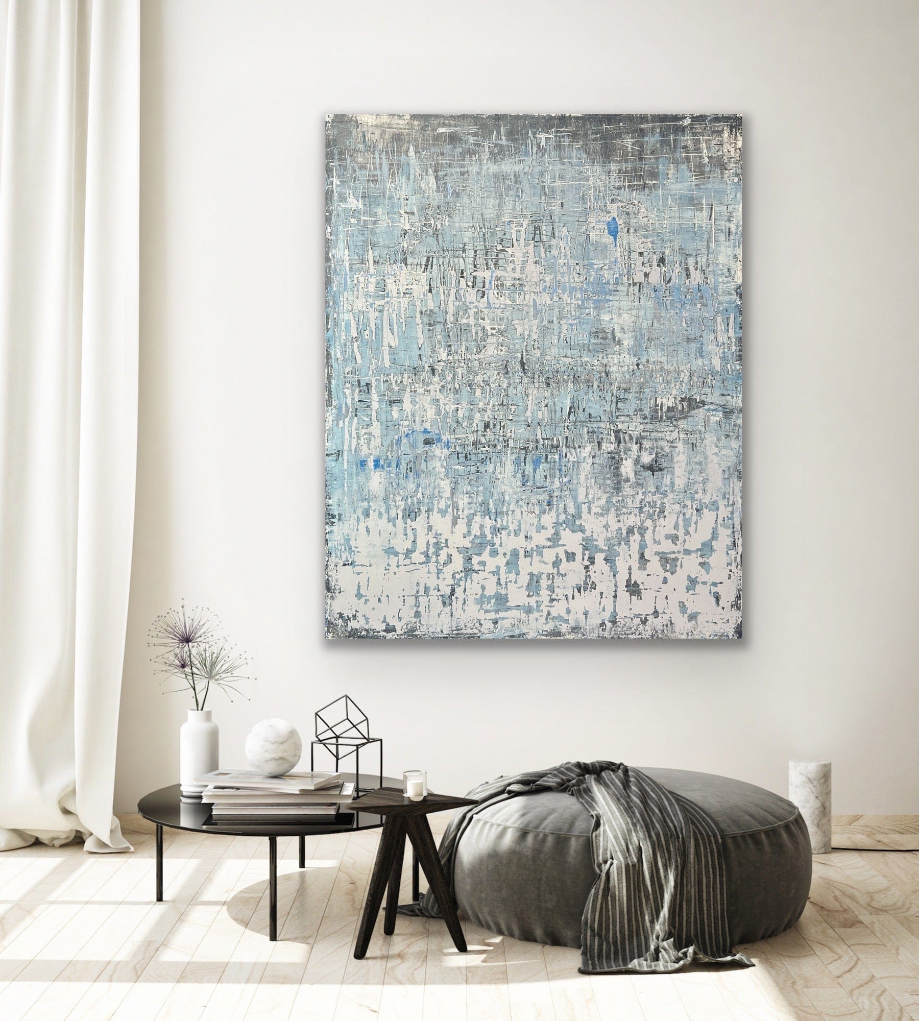 Robert Tillberg Worn Cool Neutrals | 60"x48"