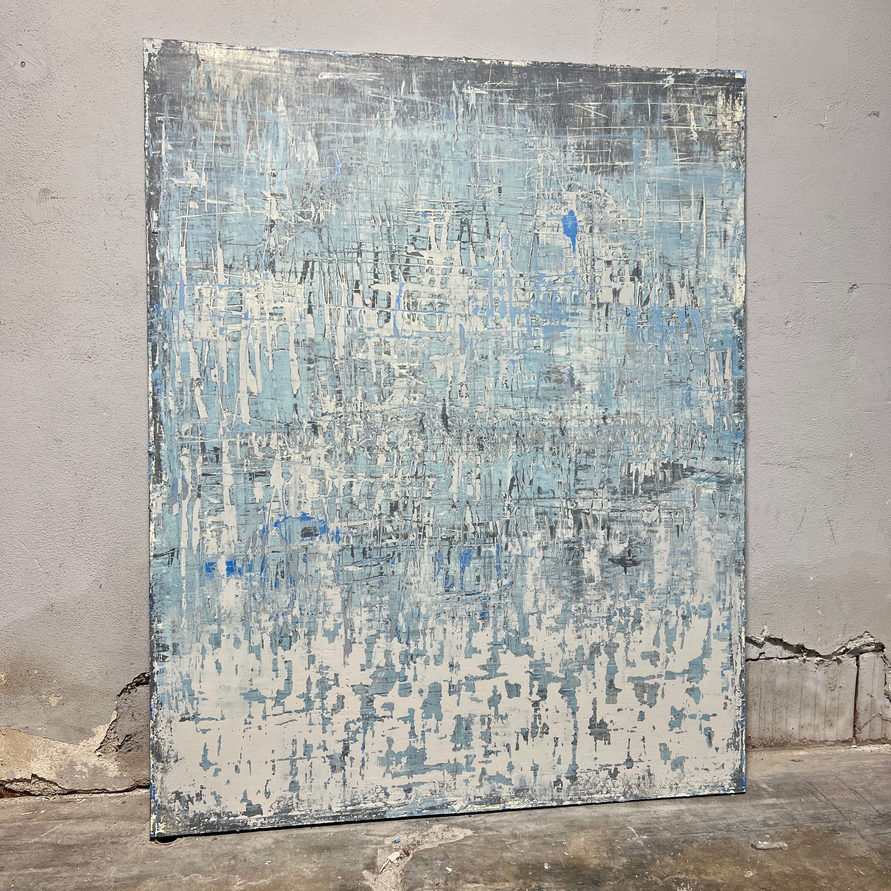 Robert Tillberg Worn Cool Neutrals | 60"x48"