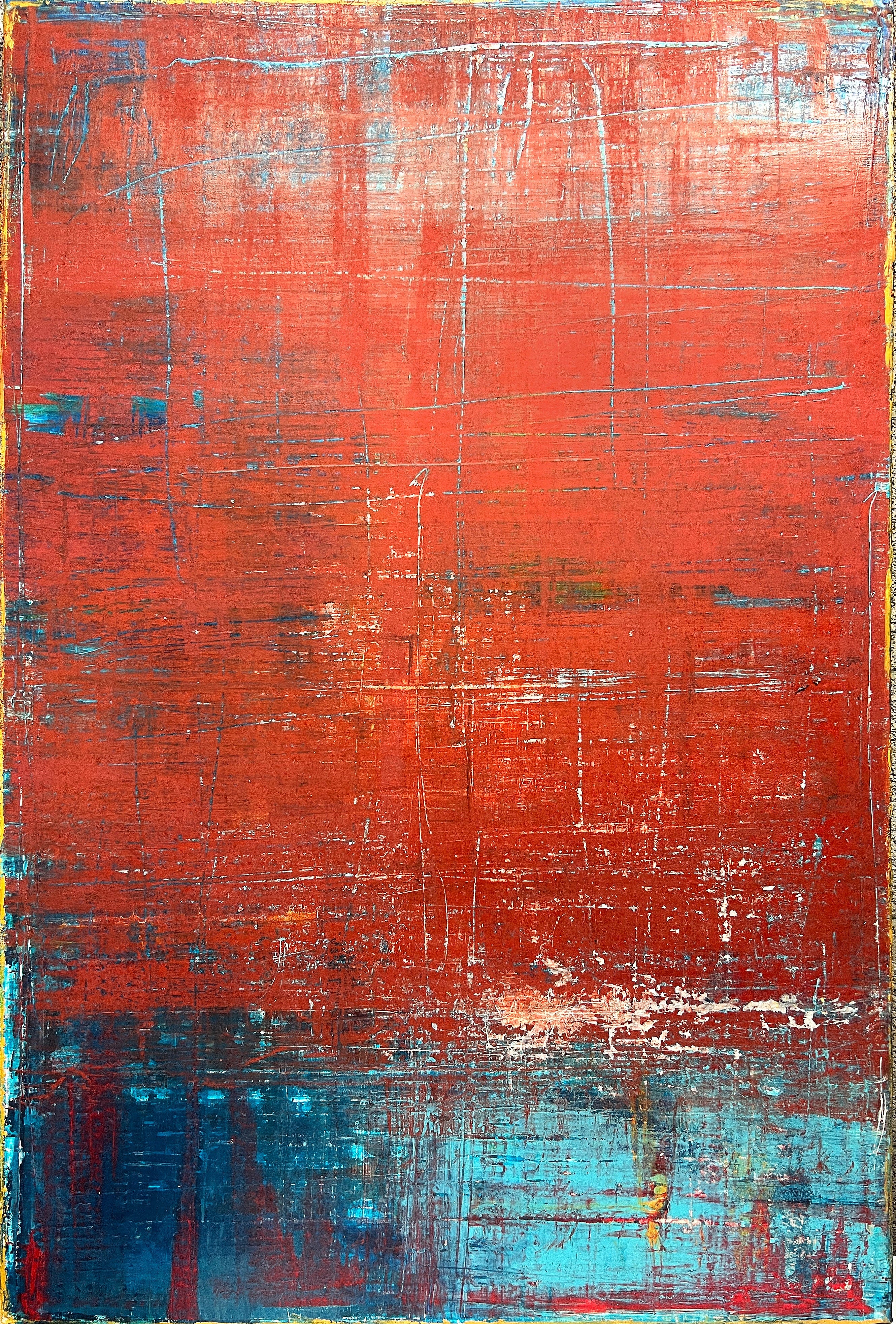 Robert Tillberg Wrecked In Red | 24"x36"