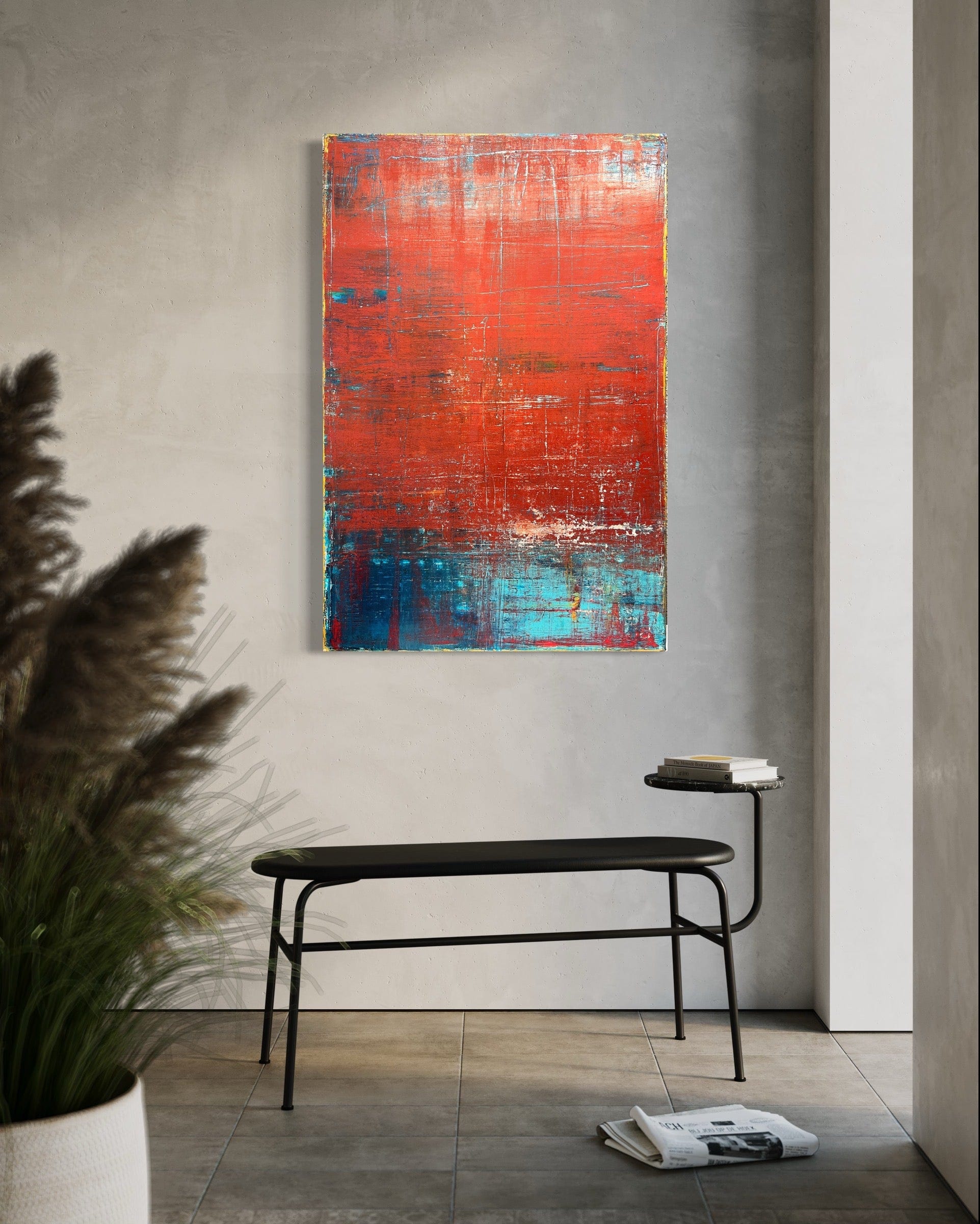 Robert Tillberg Wrecked In Red | 24"x36"