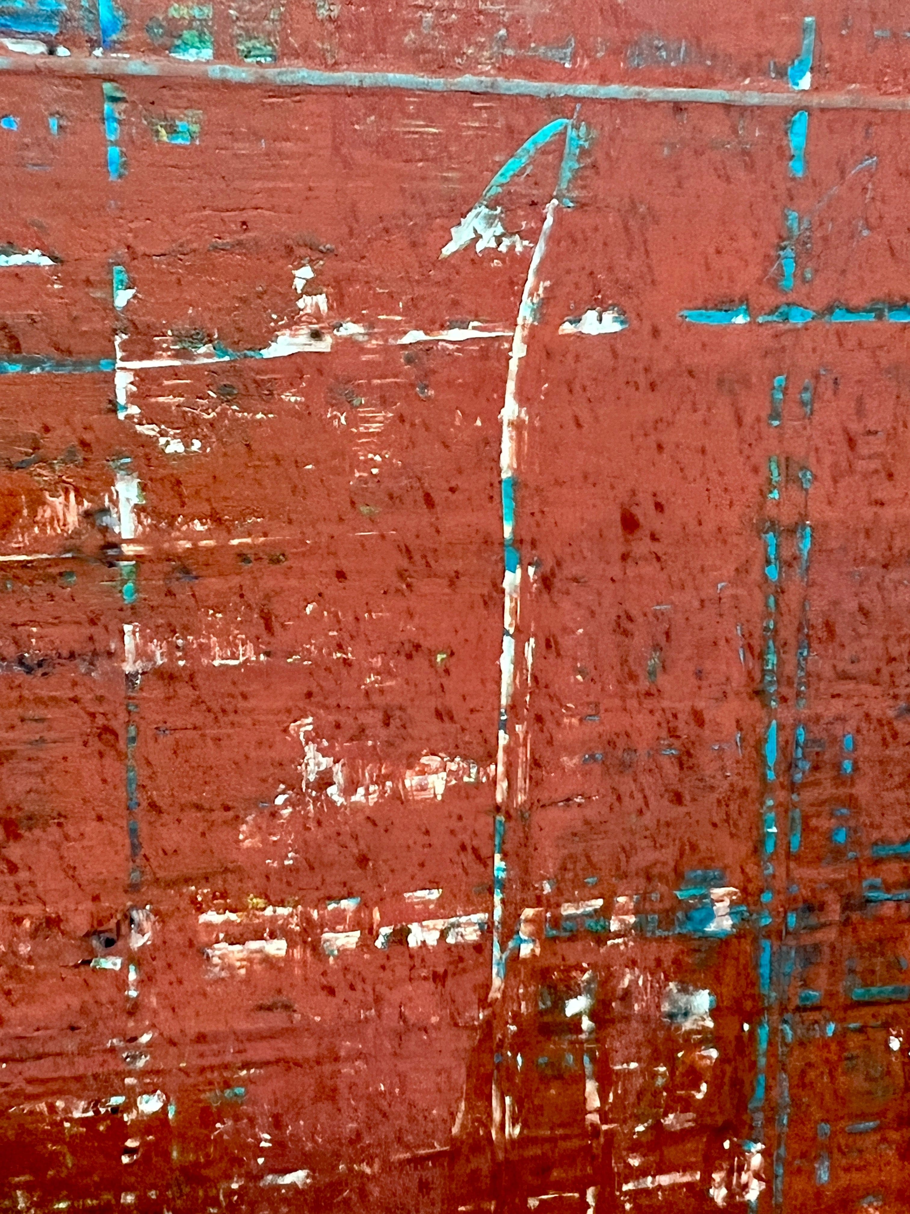 Robert Tillberg Wrecked In Red | 24"x36"