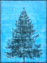 The Old Blue Spruce | 36"x48"