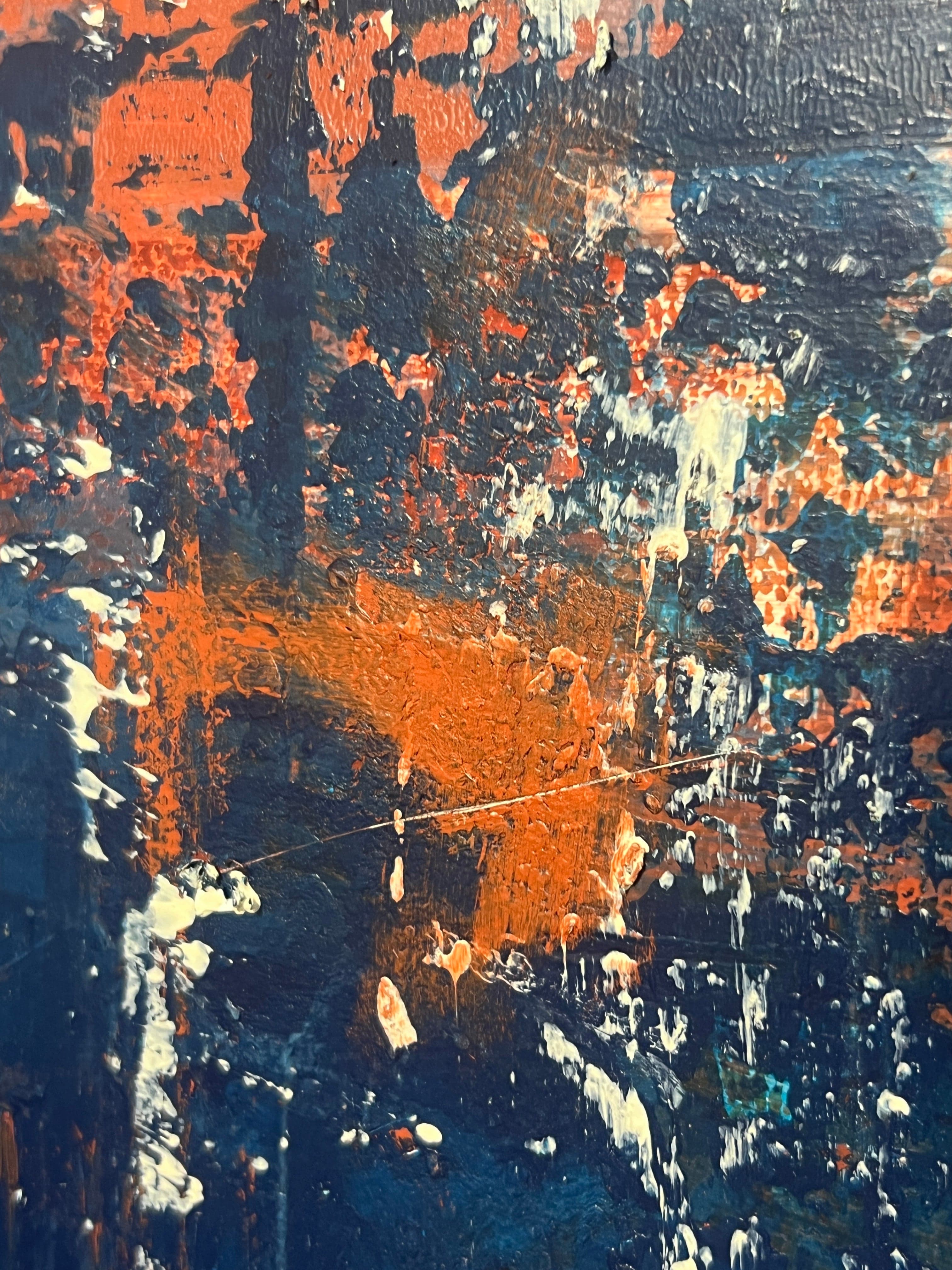 Robert Tillberg Broke & Blue | 36"x48"