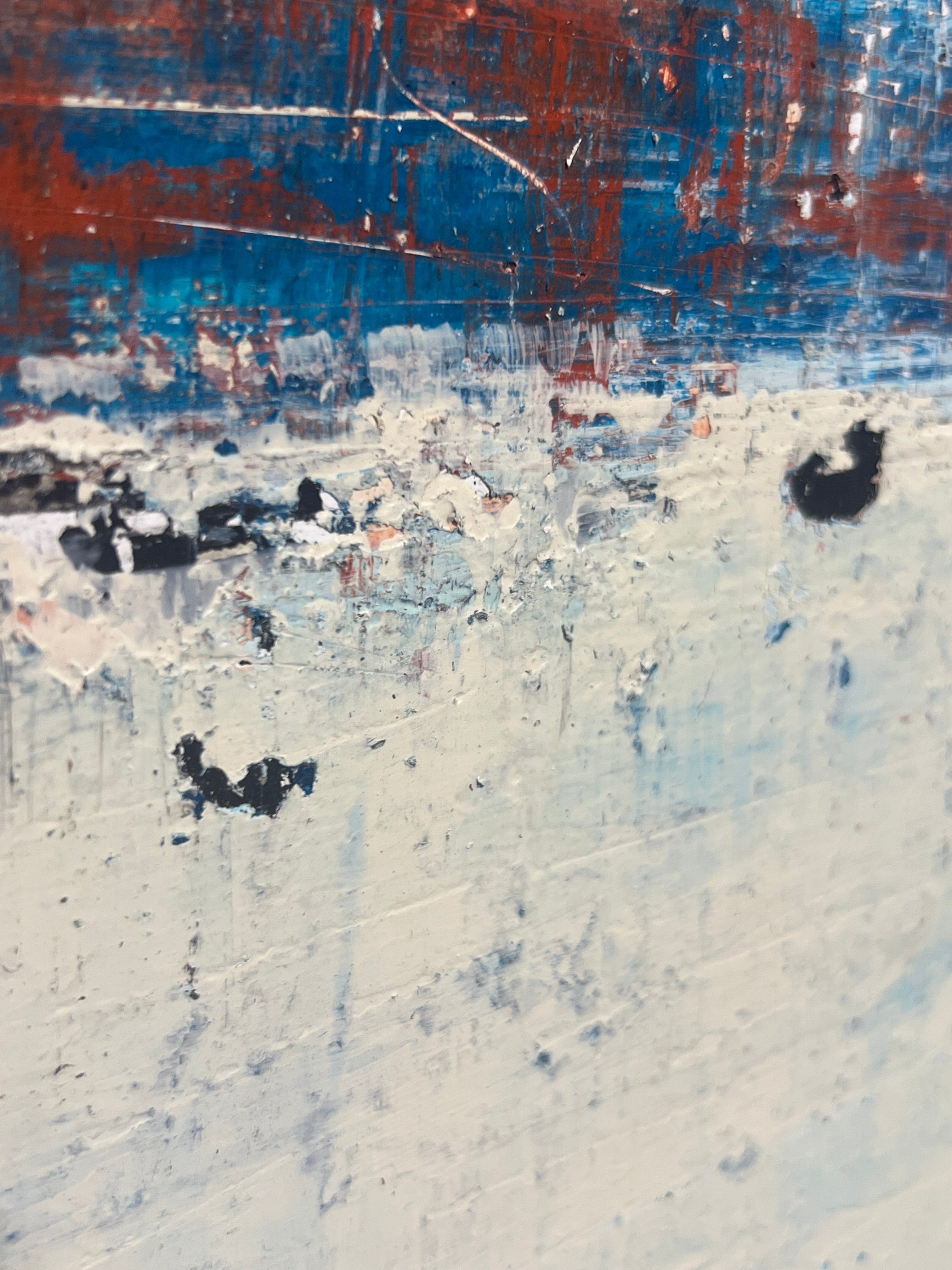 Robert Tillberg Broke & Blue | 36"x48"