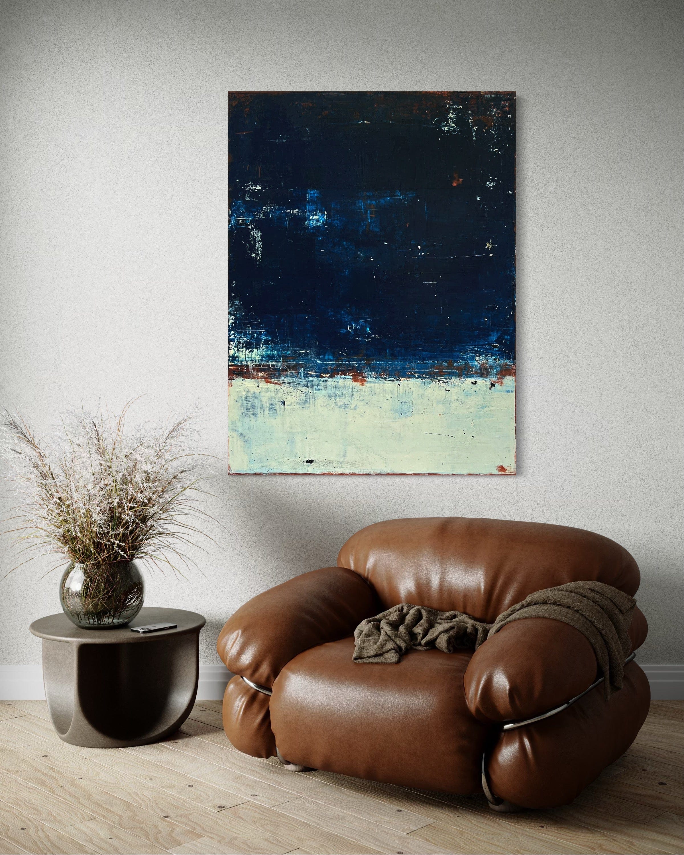 Robert Tillberg Broke & Blue | 36"x48"