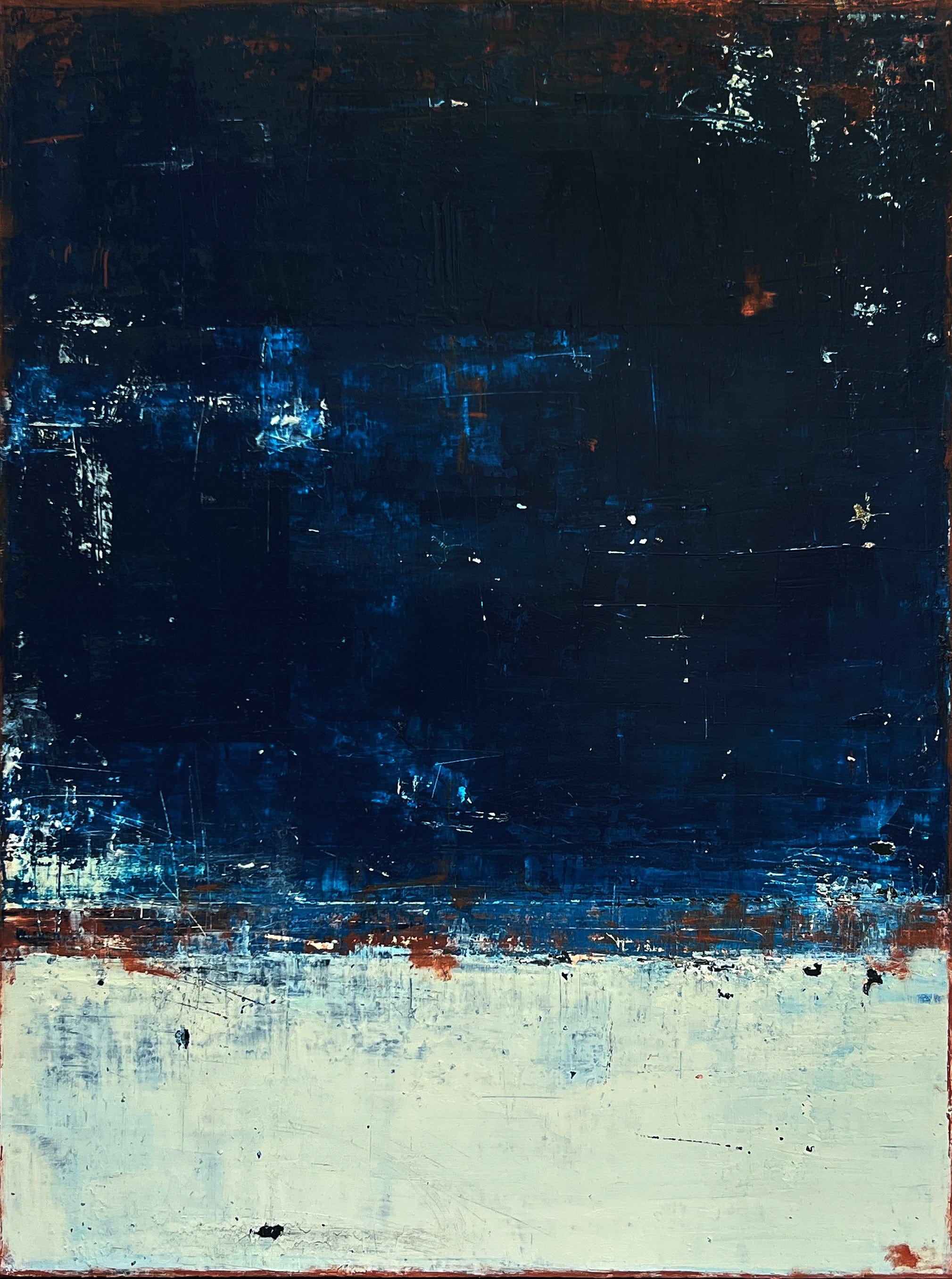 Robert Tillberg Broke & Blue | 36"x48"