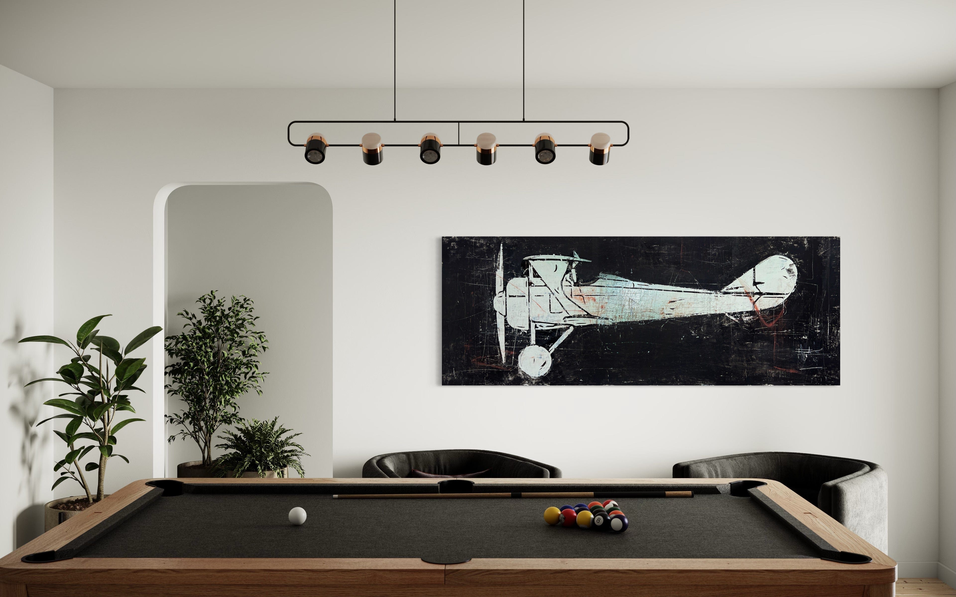Robert Tillberg Collectibles The Old Airplane | 80"x30"
