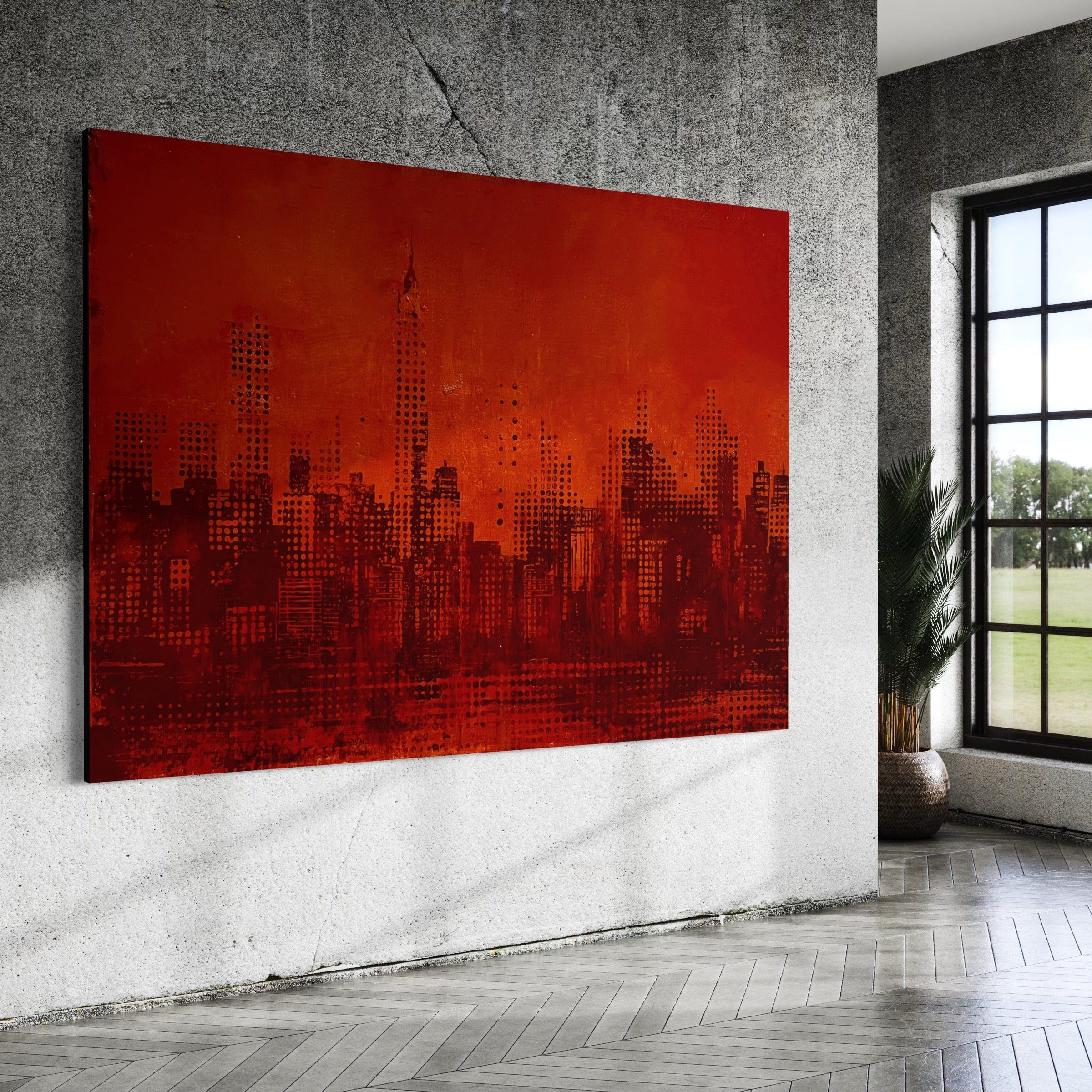Robert Tillberg Collectibles Urban Inferno | 51"x72"