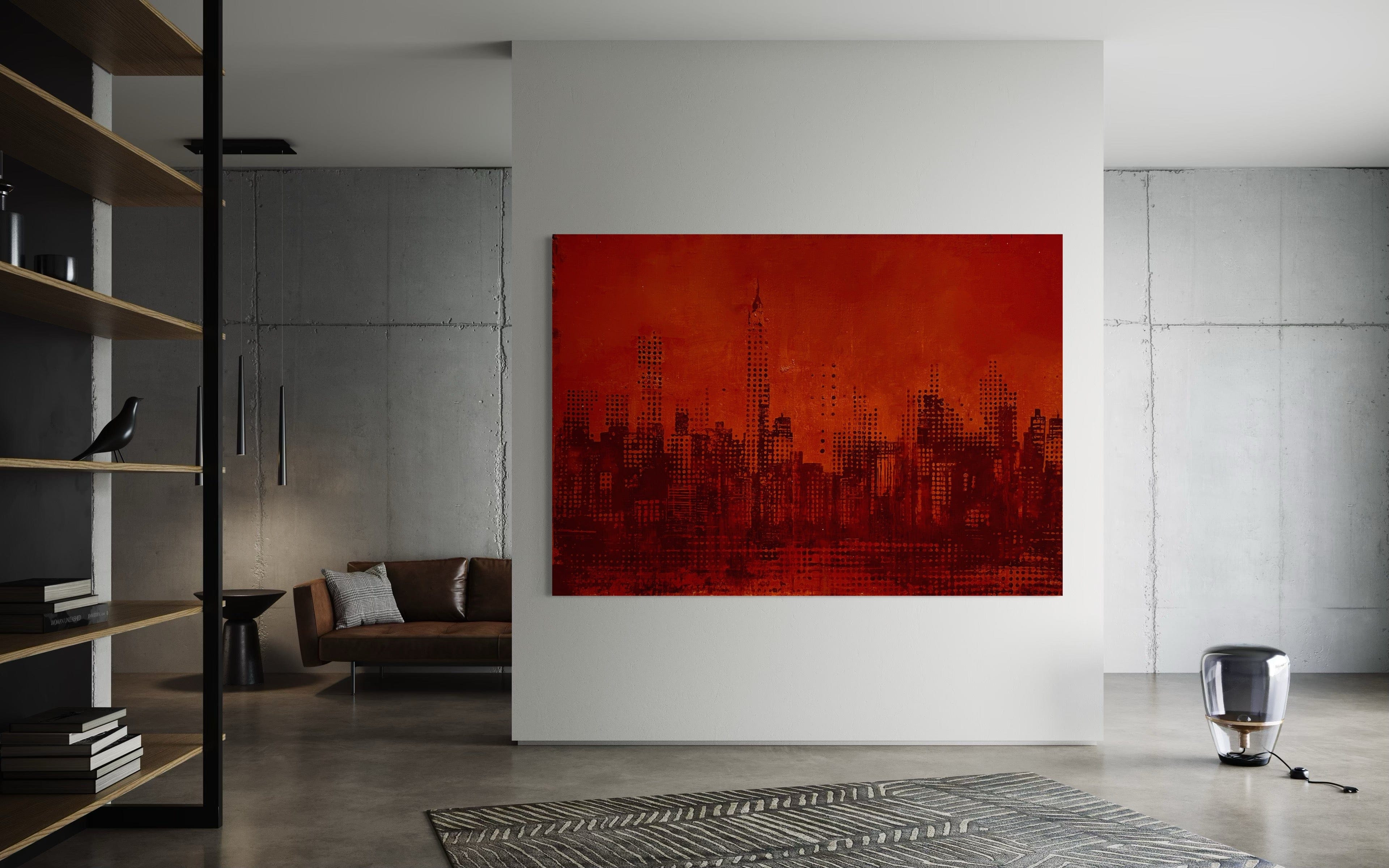 Robert Tillberg Collectibles Urban Inferno | 51"x72"