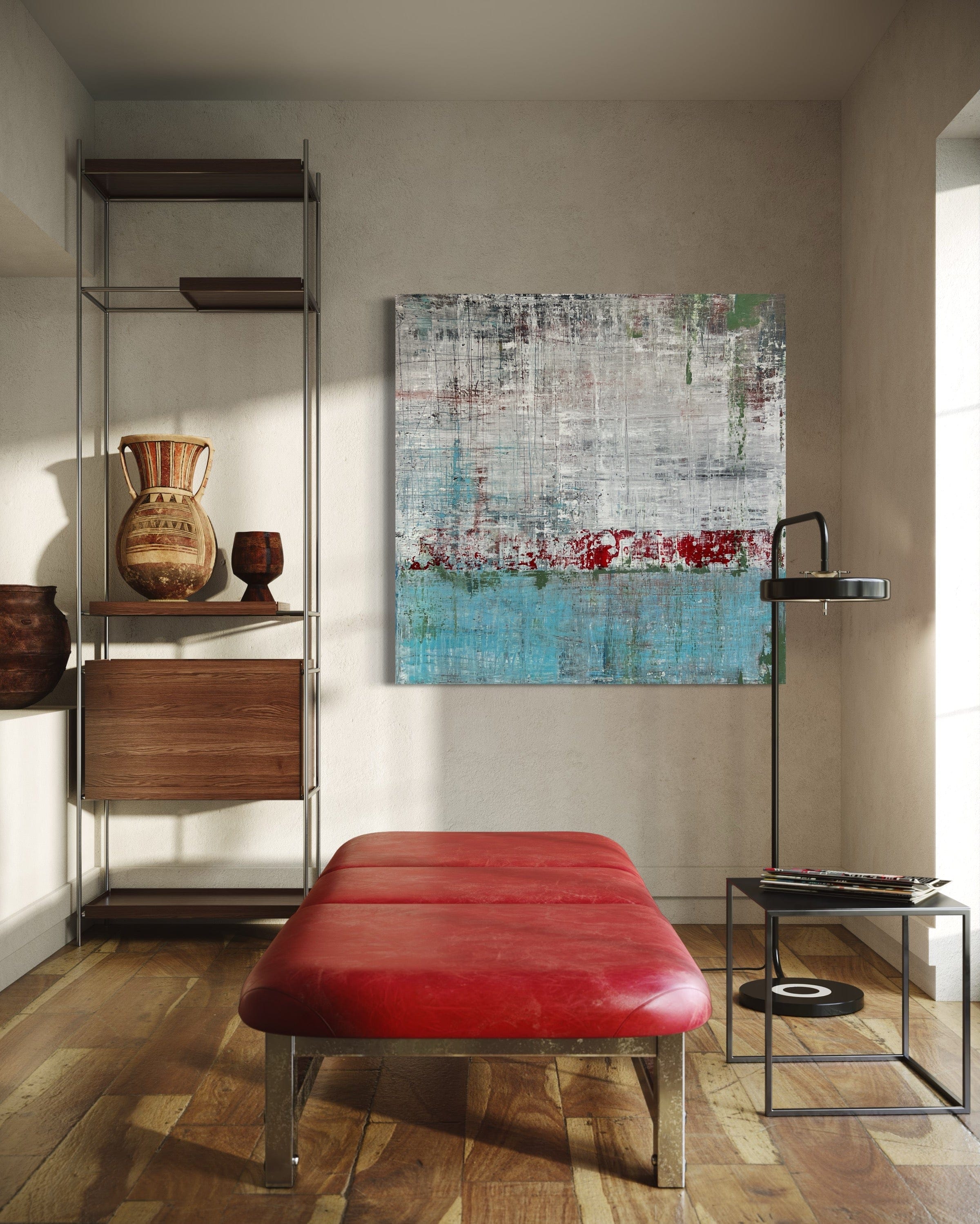 Robert Tillberg Coming To An End | 48"x48"