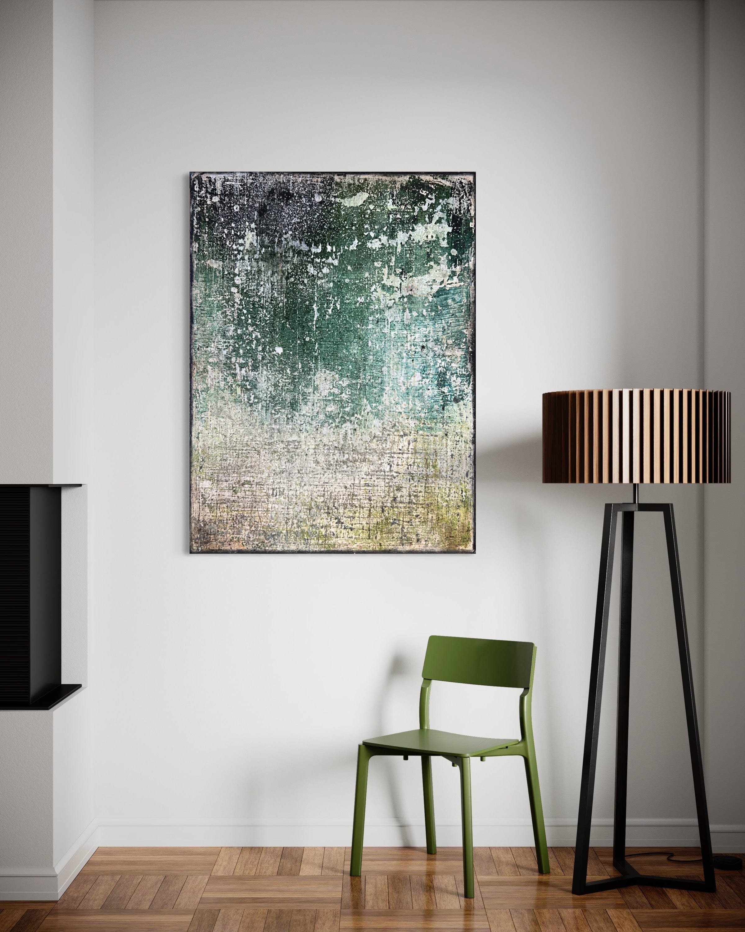 Robert Tillberg Deconstructing Greens | 30"x40"