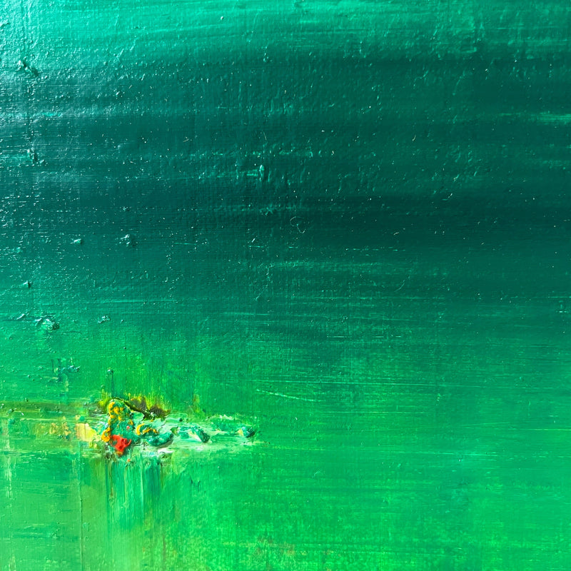 Robert Tillberg Green Scene | 36"x36"