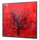 Robert Tillberg Little Old Red Oak | 36"x36"