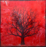 Robert Tillberg Little Old Red Oak | 36"x36"