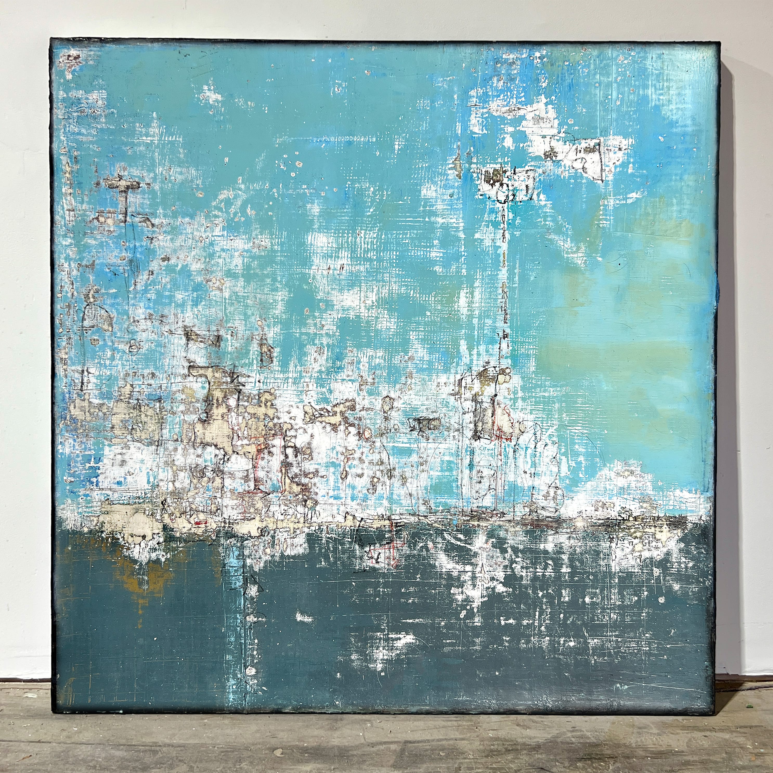 Robert Tillberg Memory Of A Surrealist | 48"x48"