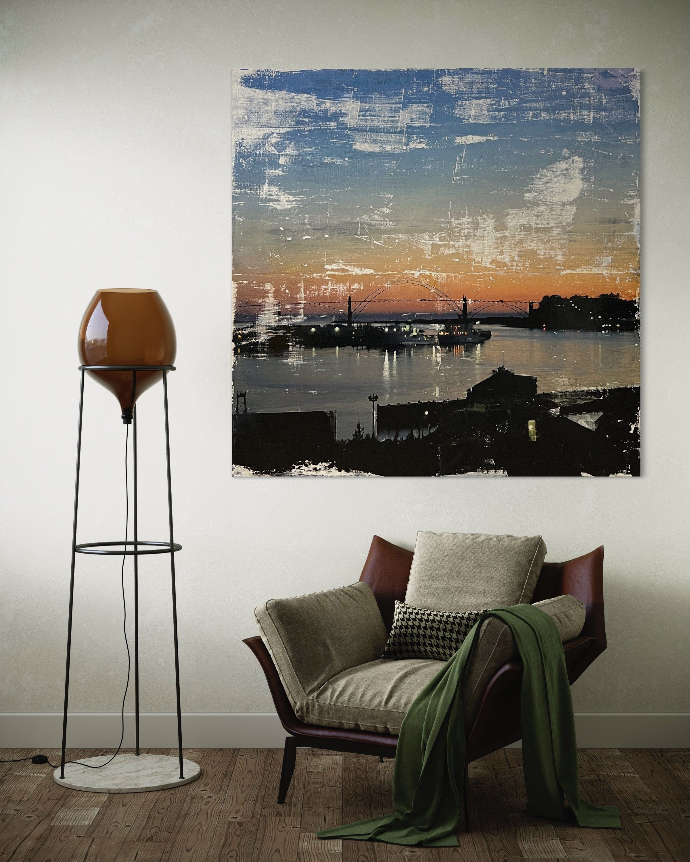 Robert Tillberg Newport Nights | 48"x48"