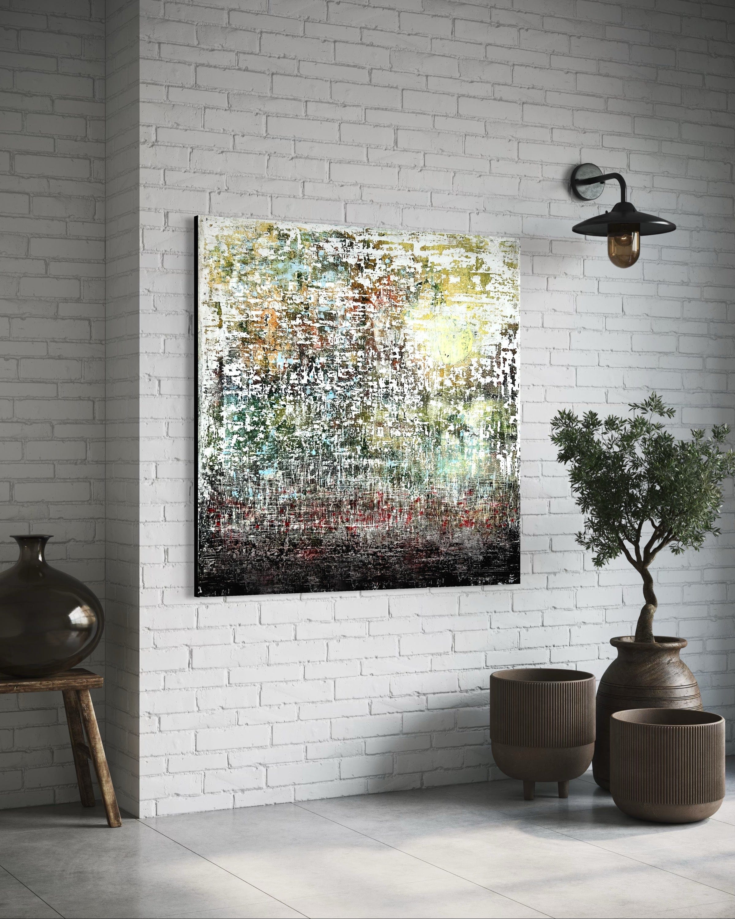 Robert Tillberg Original Art Autumn Roses | 48"x48"