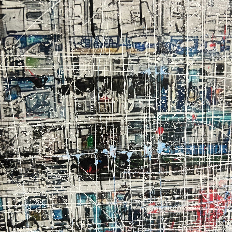 Robert Tillberg Original Art City Planning | 80"x48"