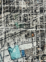 Robert Tillberg Original Art City Planning | 80"x48"