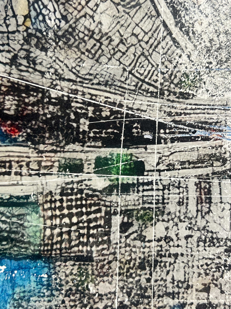 Robert Tillberg Original Art City Planning | 80"x48"