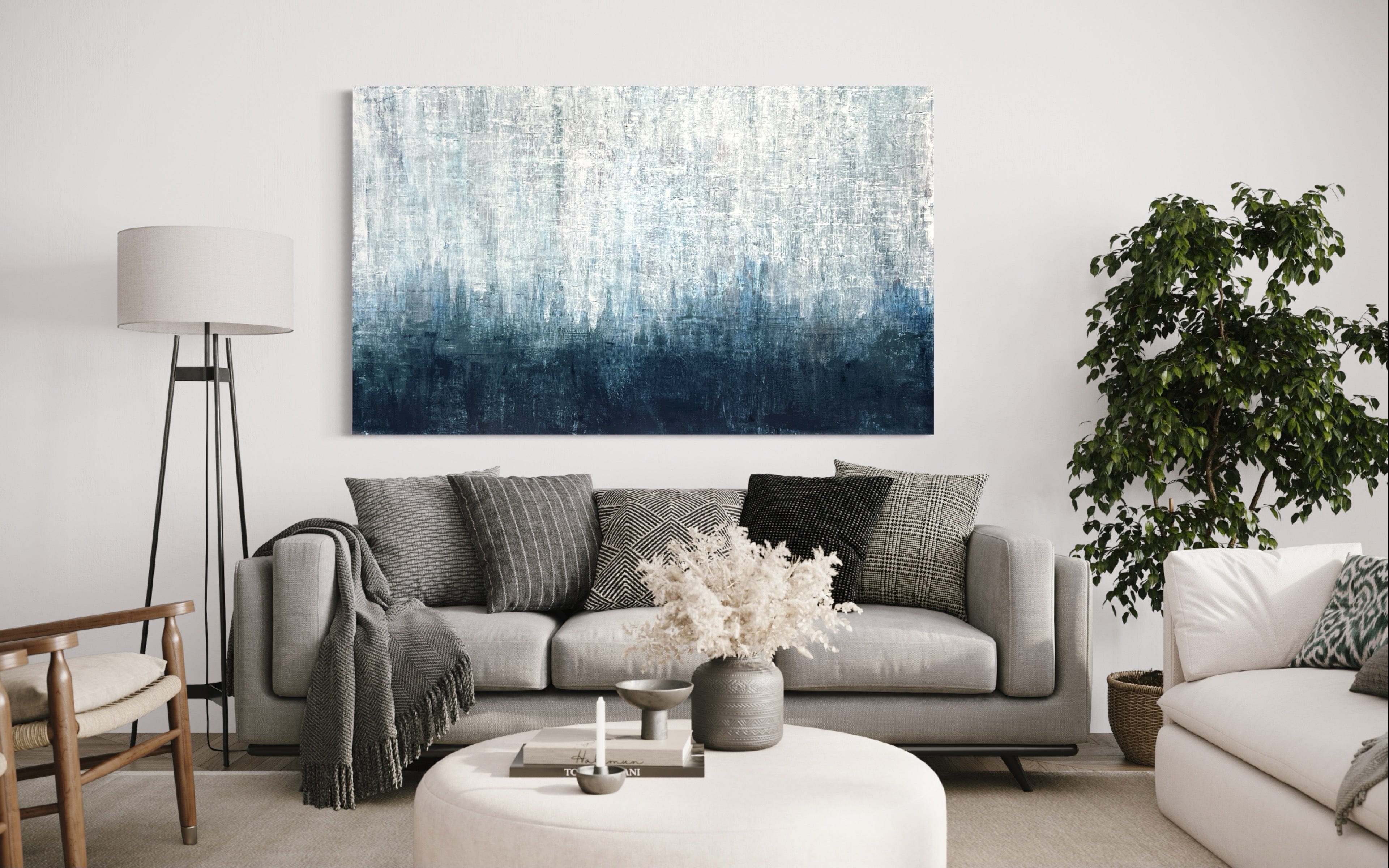 Robert Tillberg Original Art Cool Waves | 80"x48"