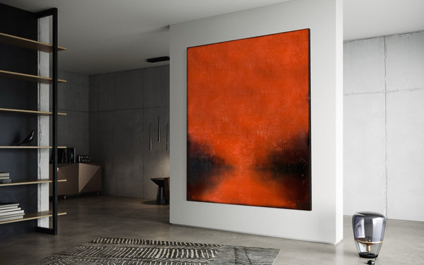 Robert Tillberg Original Art Down The Red Path | 78"x96"