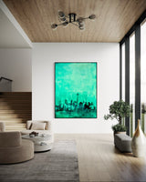 Robert Tillberg Original Art Emerald City | 60"x80"