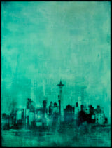 Robert Tillberg Original Art Emerald City | 60"x80"