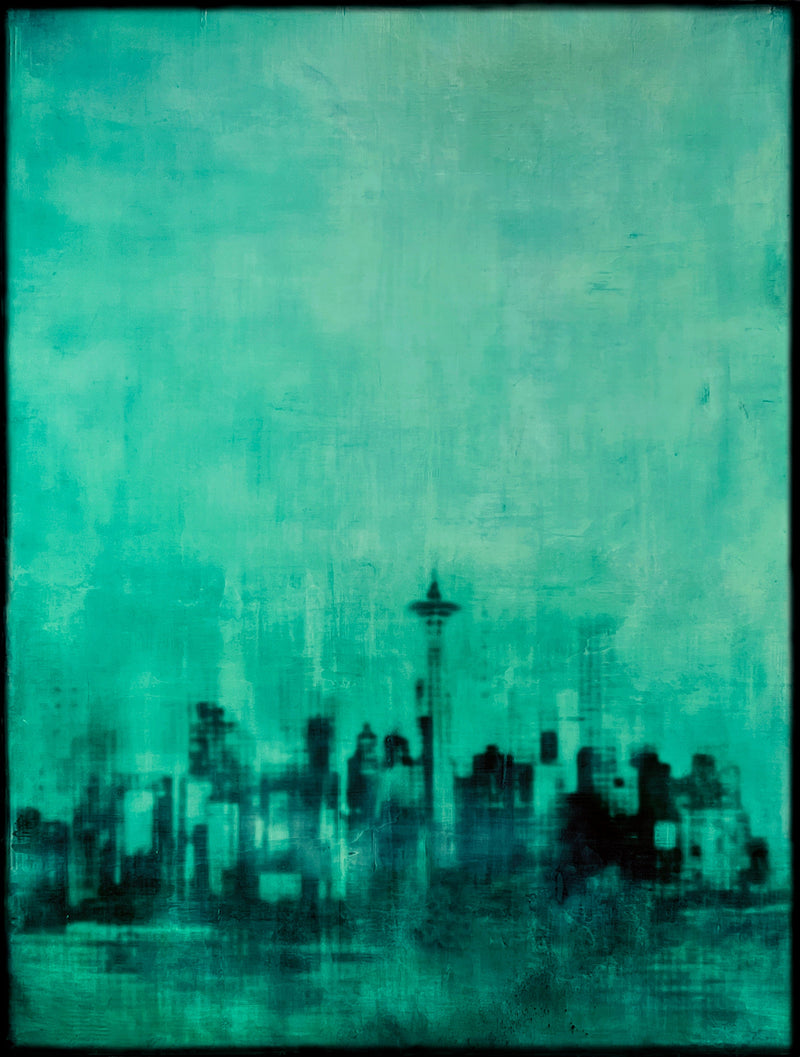 Robert Tillberg Original Art Emerald City | 60"x80"