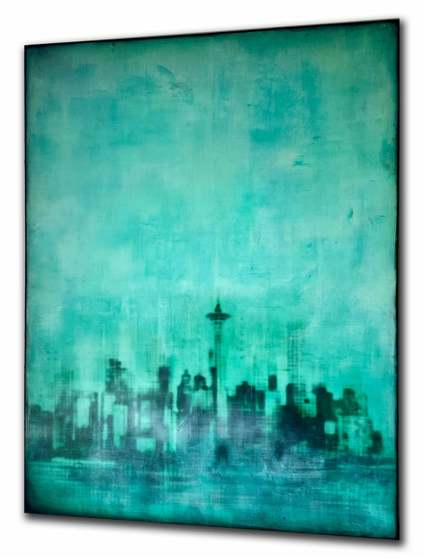 Robert Tillberg Original Art Emerald City | 60"x80"