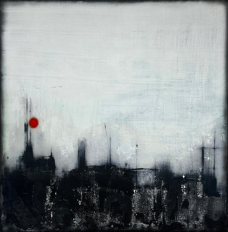 Robert Tillberg Original Art Falling Sun | 48"x48"