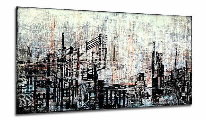 Robert Tillberg Original Art From The Ground Up | 80"x48"