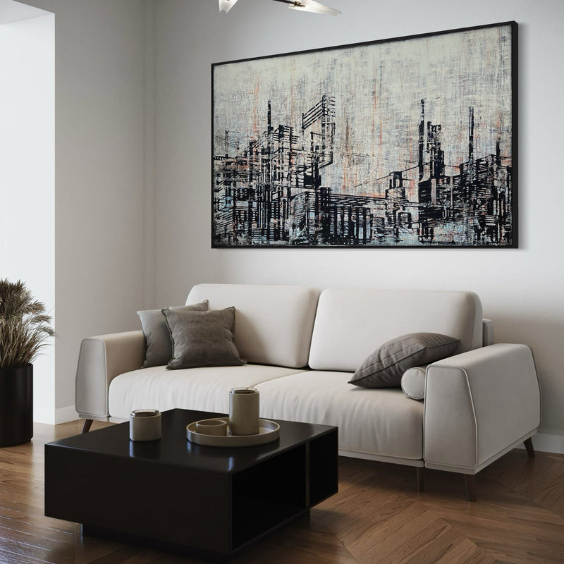 Robert Tillberg Original Art From The Ground Up | 80"x48"