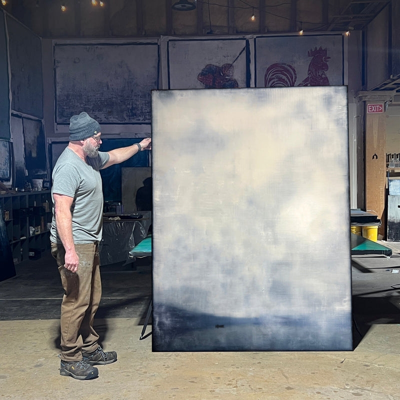 Robert Tillberg Original Art Getting Some Peace & Quiet | 60"x80"