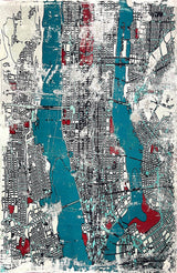 Robert Tillberg Original Art Manhattan | 80"x52"