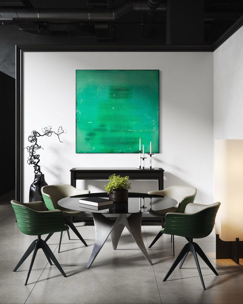 Robert Tillberg Original Art Monochrome Mystery | 48"x48"
