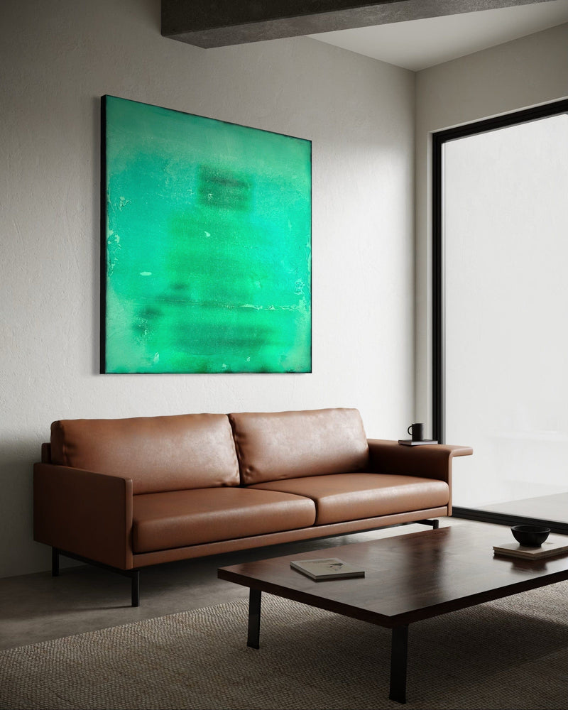 Robert Tillberg Original Art Monochrome Mystery | 48"x48"