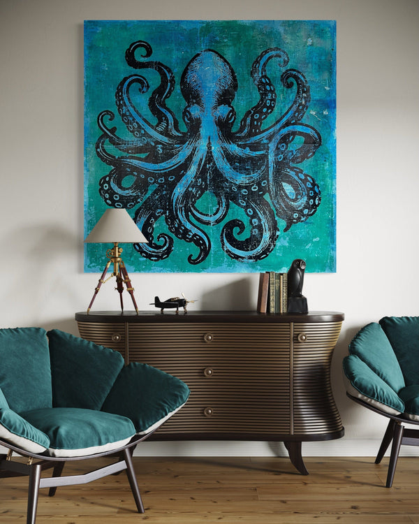 Robert Tillberg Original Art Octo | 48"x48"