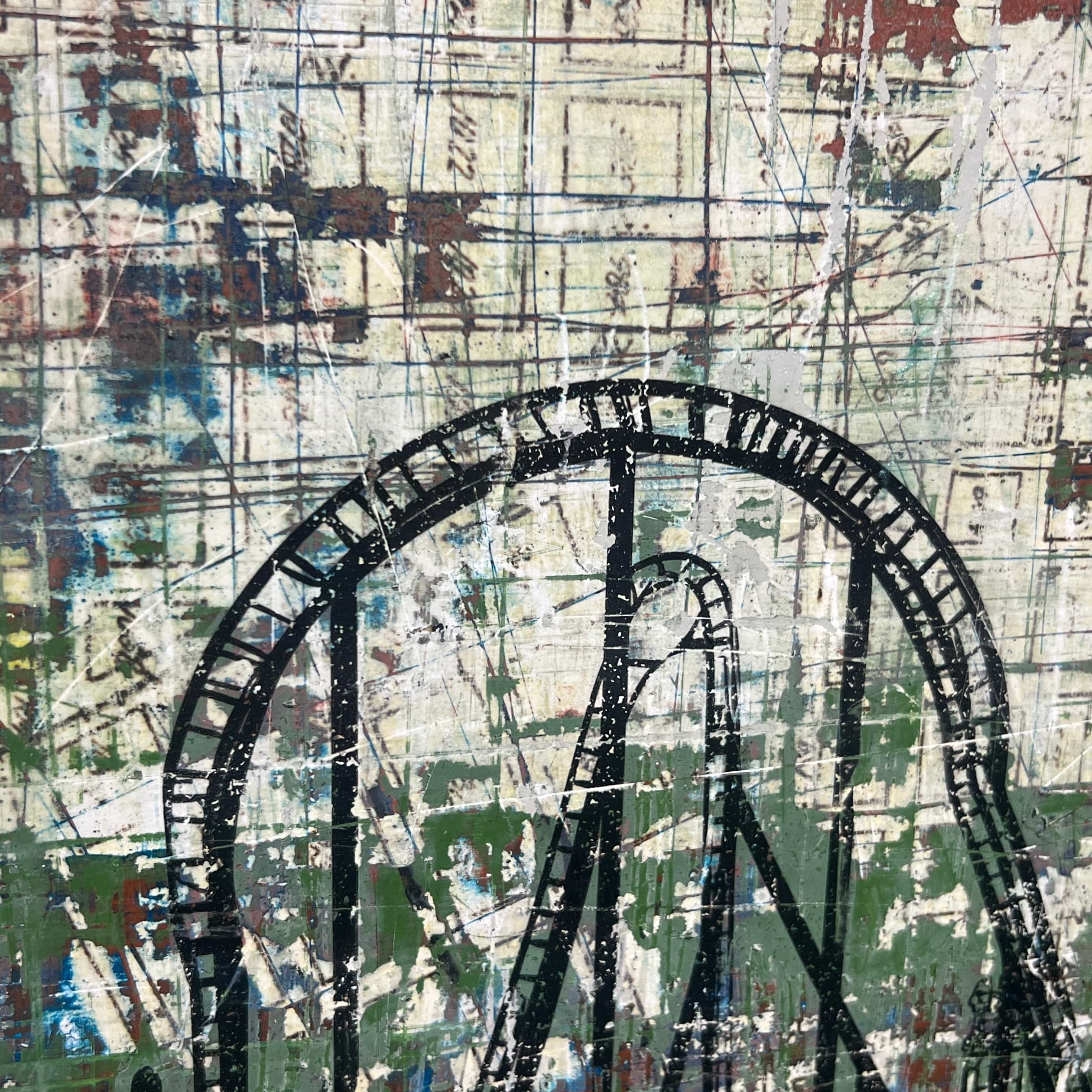 Robert Tillberg Original Art Old Fashion Amusement | 48"x48"