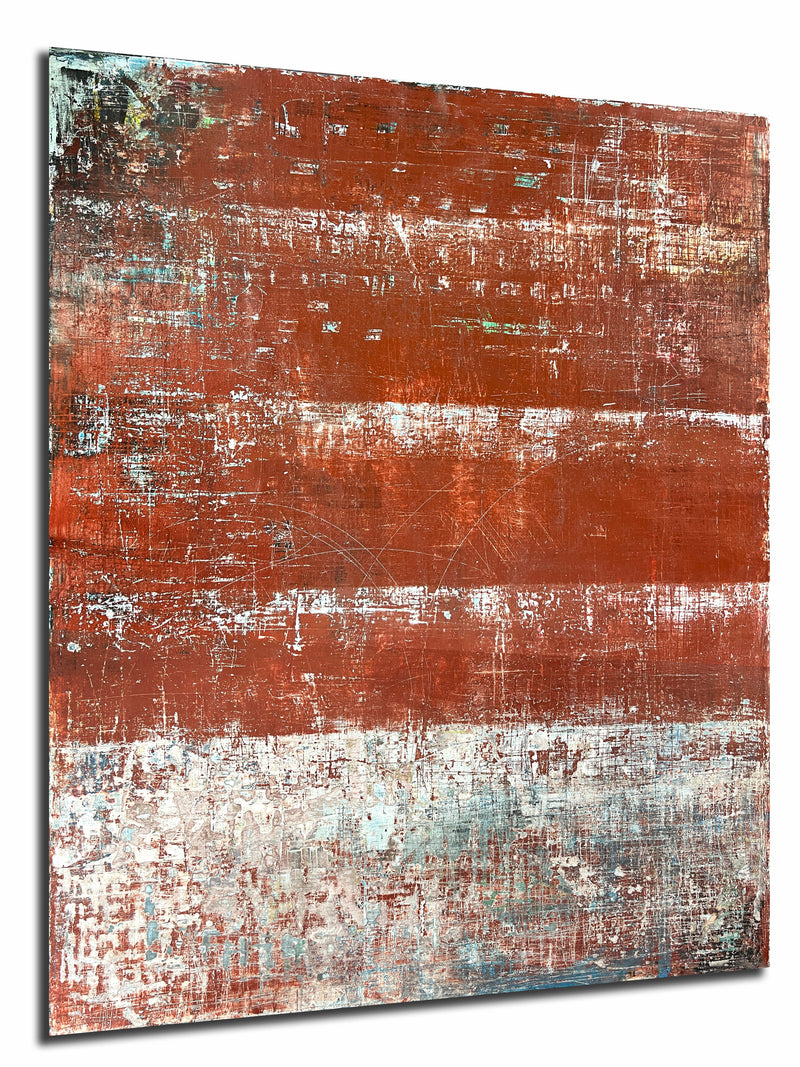 Robert Tillberg Original Art Red Antiquity | 60"x80"