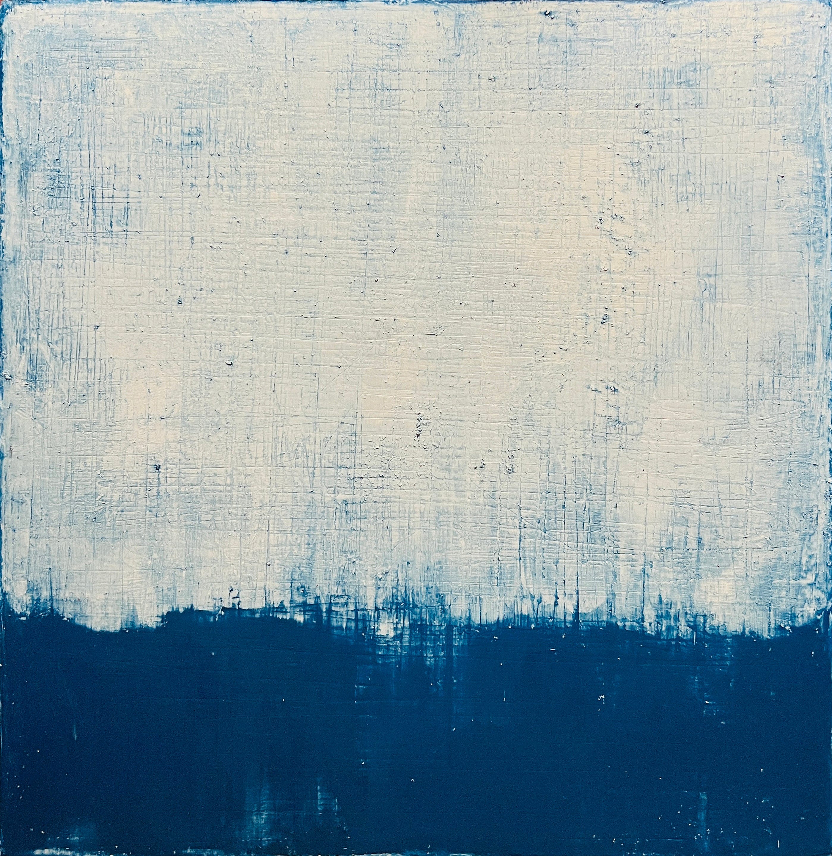 Robert Tillberg Original Art Shedding The Blues | 48"x48"