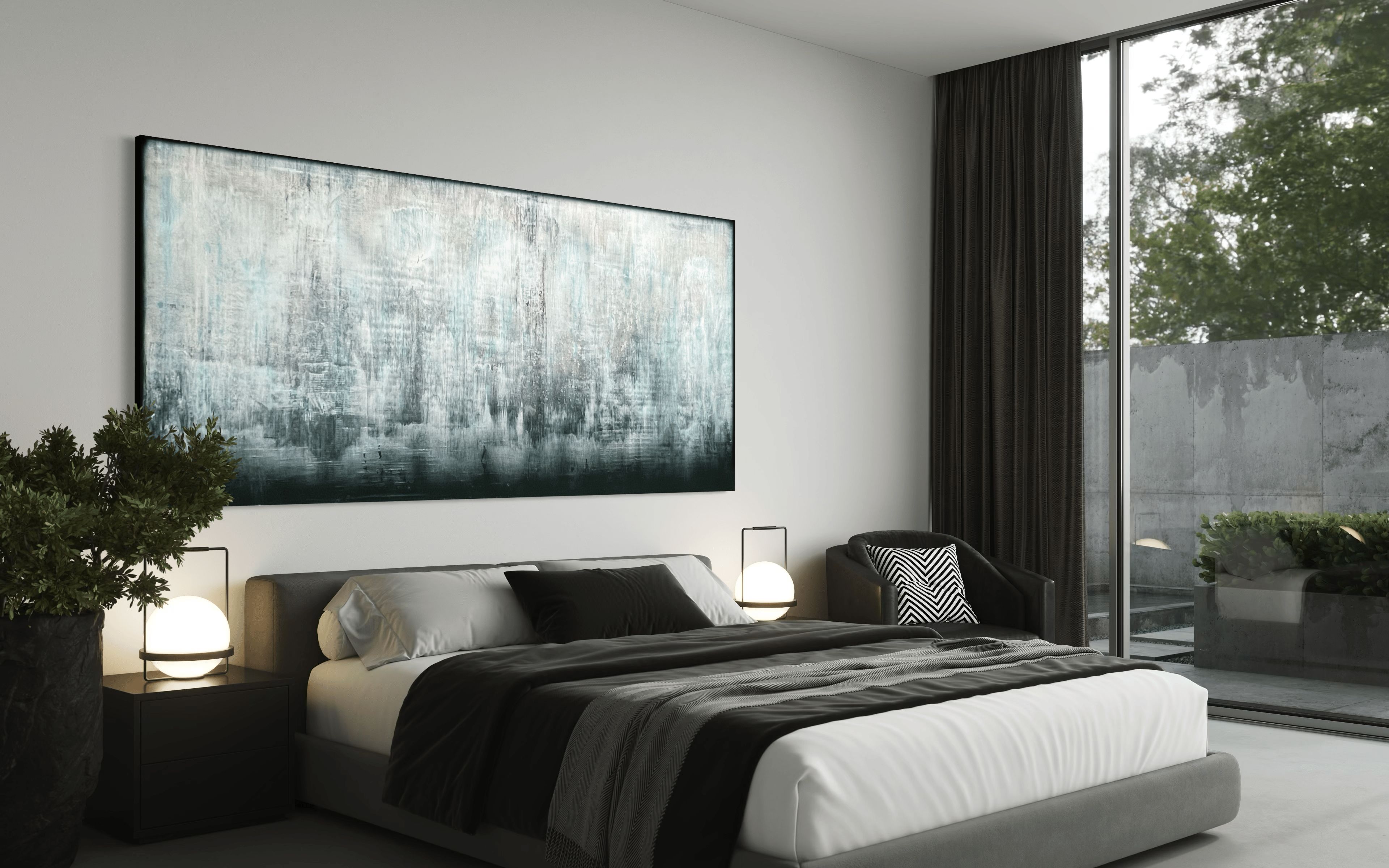 Robert Tillberg Original Art Substructure | 80"x36"