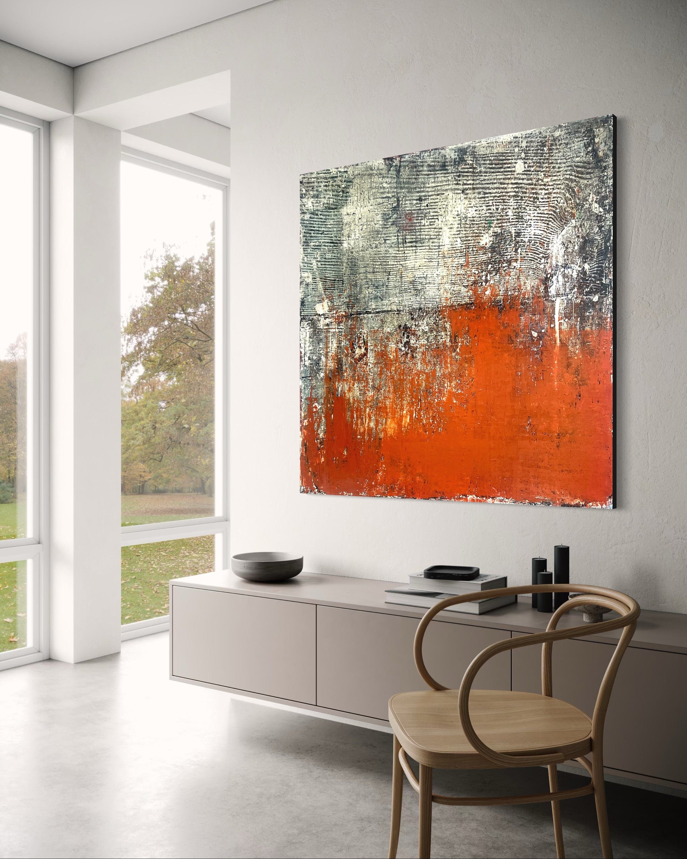 Robert Tillberg Original Art Terra Vestige | 48"x48"