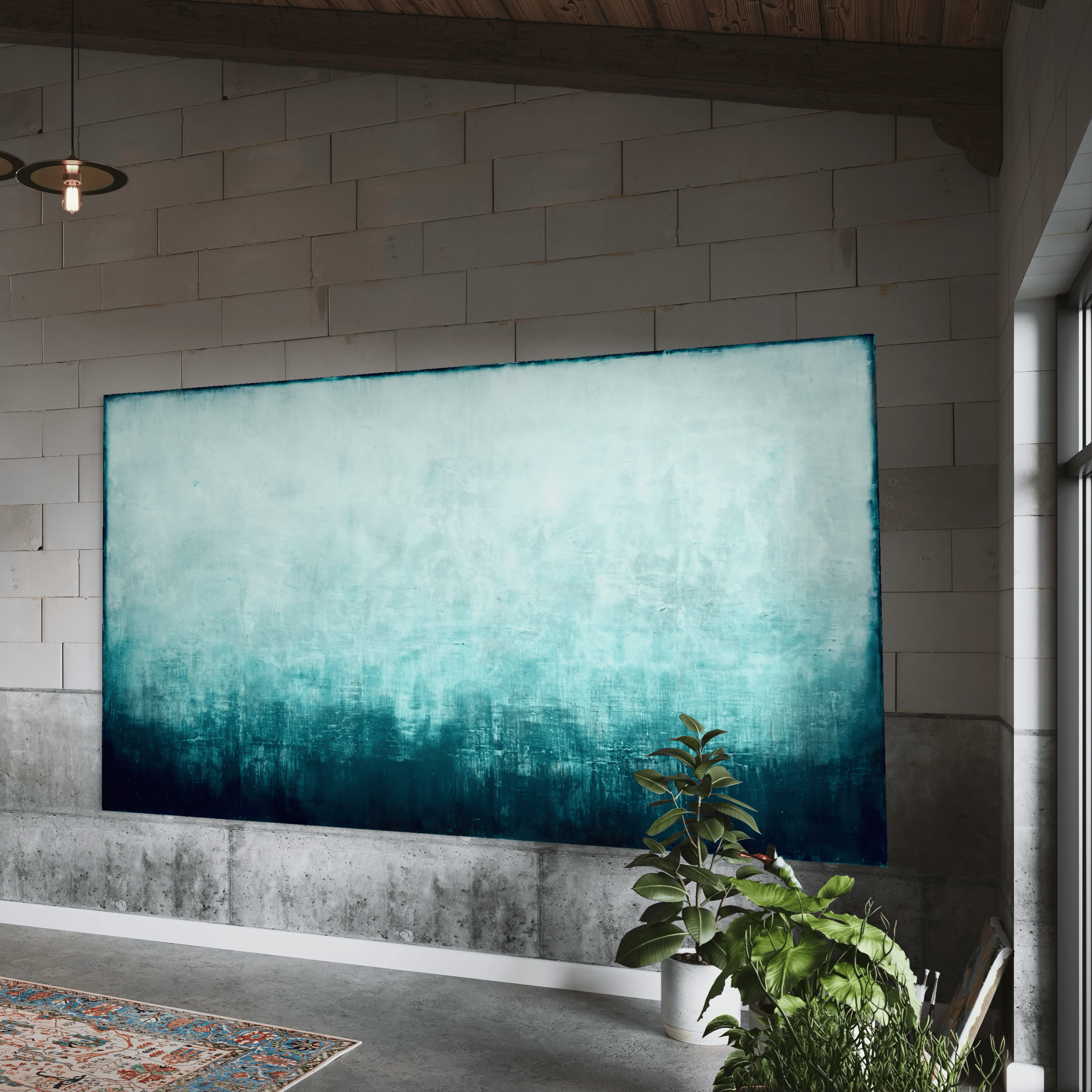 Robert Tillberg Original Art Where It Started | 138"x80"