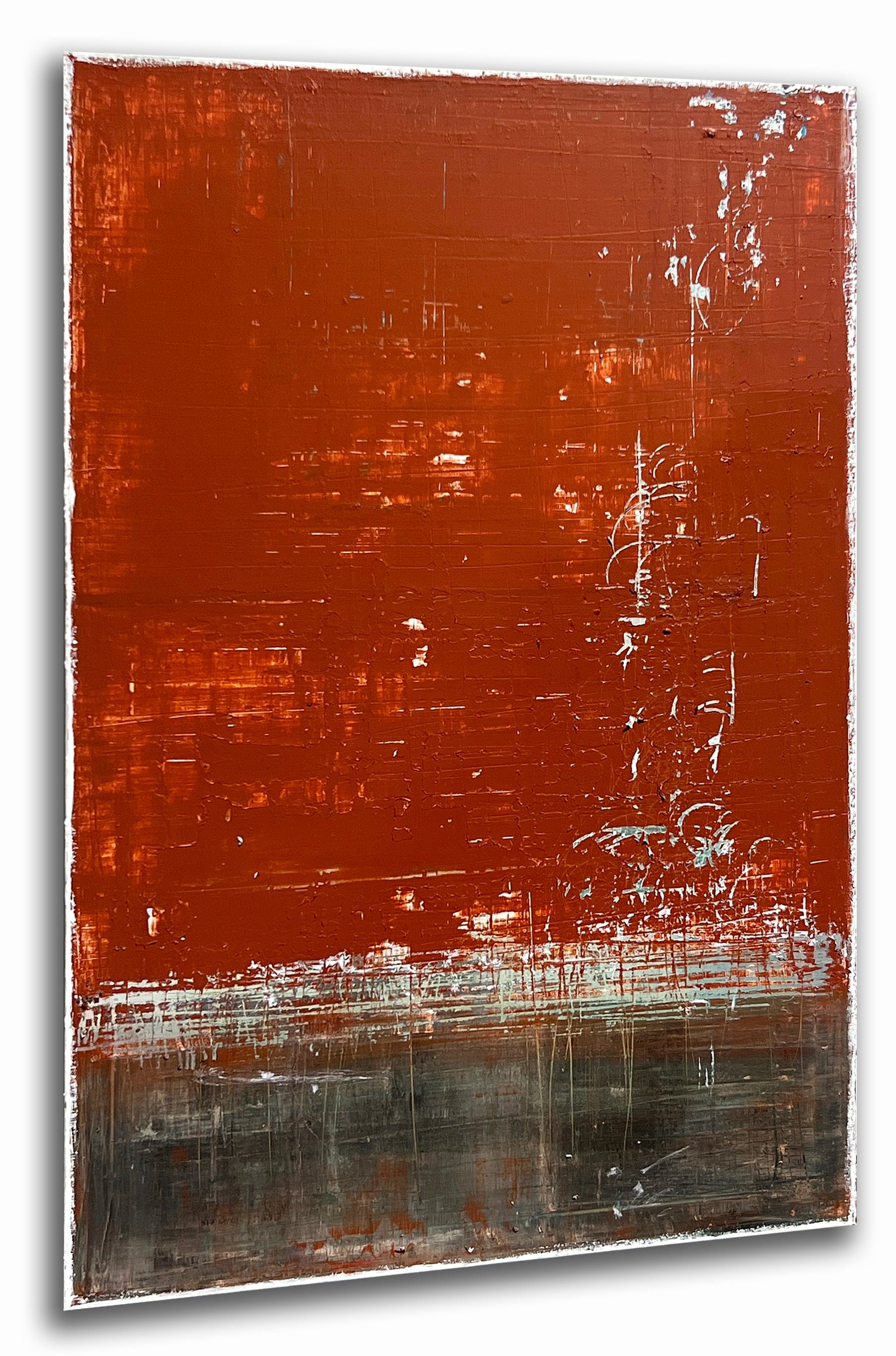 Robert Tillberg Red Facade | 24"x36"