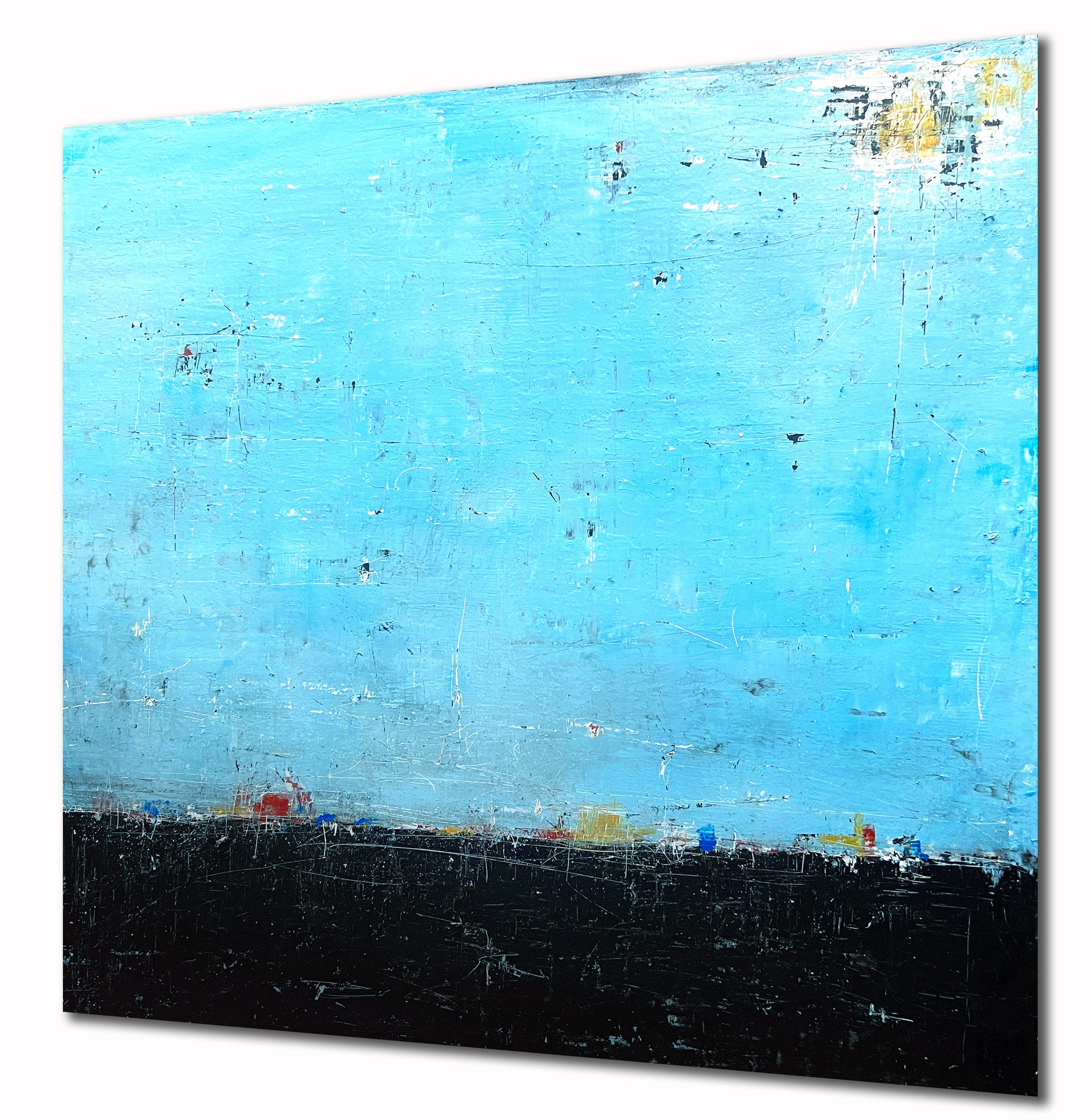 Robert Tillberg Small Town | 48"x48"
